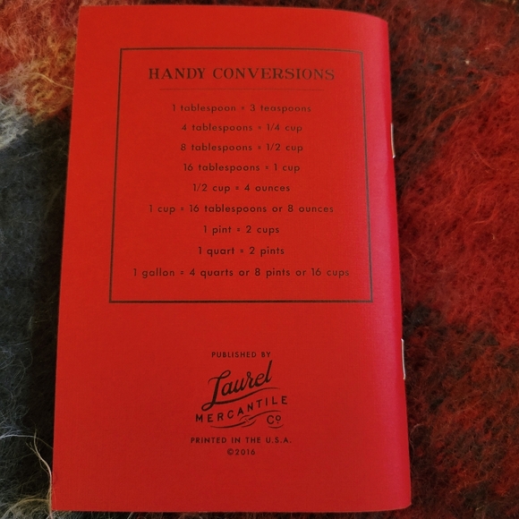 Laurel Mercantile Co Family Recipes Book Softcover 4x6 - Picture 2 of 6